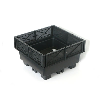 Container de plantas para o exterior com bandeja de drenagem
