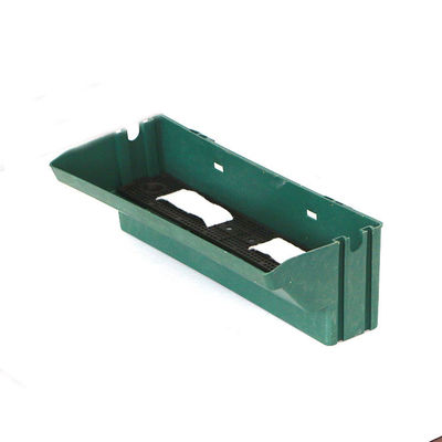 Parede verde artificial não revestida