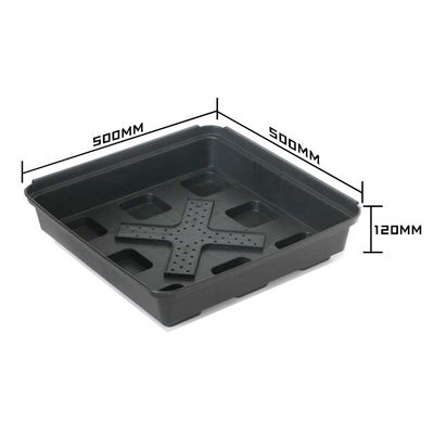 Quadrado Hdpe Plant Tray Terraço Terraço jardim Planteiro de potes para kits de propagação ao ar livre