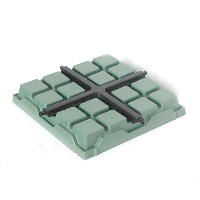 Uso do jardim Planta hidropônica Semente Quadrada Plastic Flower Pot Tray Prato Molde Dissolvente