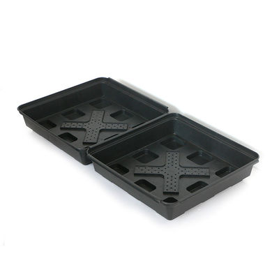 Quadrado Hdpe Plant Tray Terraço Terraço jardim Planteiro de potes para kits de propagação ao ar livre