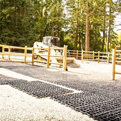 330*330*50MM Altura 5mm Cavalo de Pés Paddock Grama Paver Stall Grid Cavalo Paddock Grid