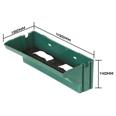 Sistema de jardim vertical para plantação de plantas e vaso floral de parede