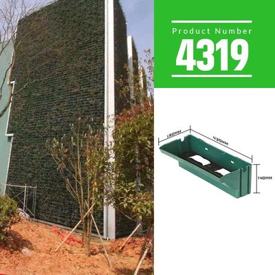 Sistema de jardim vertical para plantação de plantas e vaso floral de parede