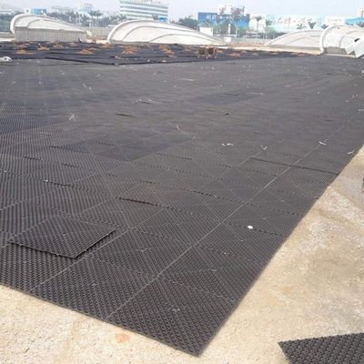 Verdeamento do telhado e redução da pressão da água Membrana de geotextil em buracos de HDPE