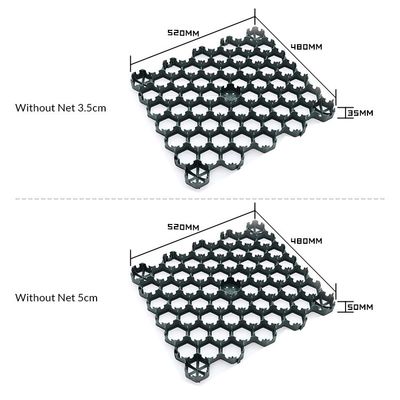 4 Quantidade por metro quadrado Fortalecer o solo HDPE Grama de plástico Paver Interlock Grid