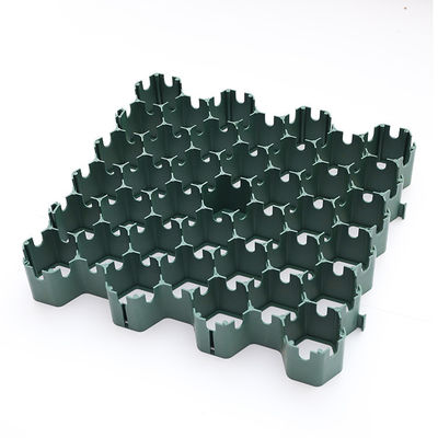Grelha de estabilização de HDPE resistente para pavimentação de solo e relva Proteção de pavimentação de plástico