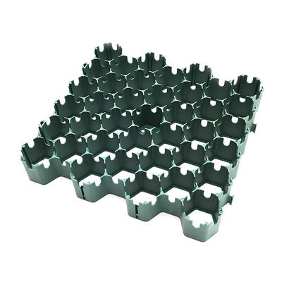 Grelha de estabilização de HDPE resistente para pavimentação de solo e relva Proteção de pavimentação de plástico