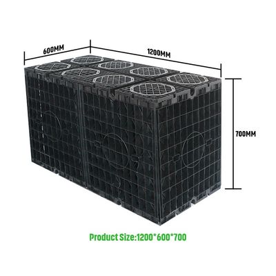 Soakaway Crate Solutions Modular Colheita de Água da Chuva para Gestão Sustentável da Água