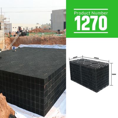Infra-estrutura verde Potencial de geocelulares de águas pluviais negras