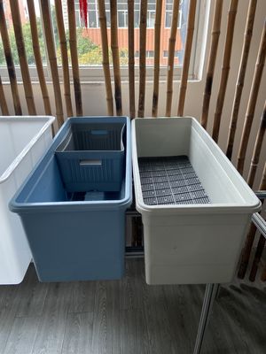 Caixa de plástico para flores/plantas verdes Melhora a sua experiência de jardinagem
