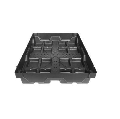Tray de telhado preto e verde funcional e versátil