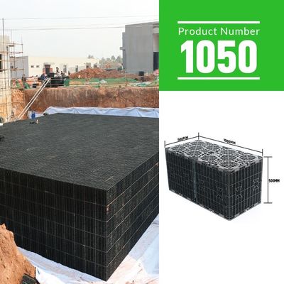 Infiltração de águas pluviais subterrâneas Colheita Modular Tanque de coleta de águas pluviais Design moderno