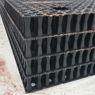Material HDPE ecológico Sistema de recolha de águas pluviais para infiltração de águas pluviais