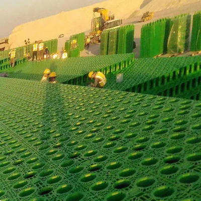 Tanque de infiltração de águas pluviais feito de material HDPE para armazenamento de água da chuva de longa duração