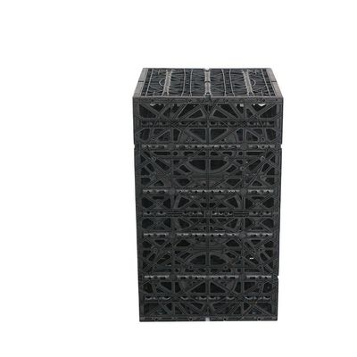 Modulo de recolha de águas pluviais Sistema de tanque Geoproduto de plástico Soakaway Modular