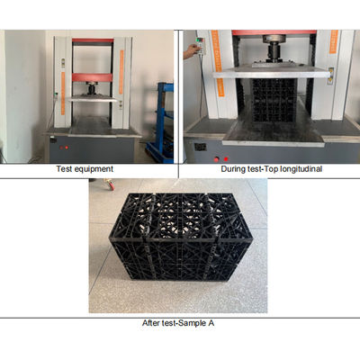 Modulo de recolha de águas pluviais Sistema de tanque Geoproduto de plástico Soakaway Modular